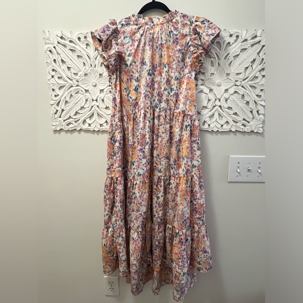 The Impeccable Pig Maxi Dress (Floral, M)